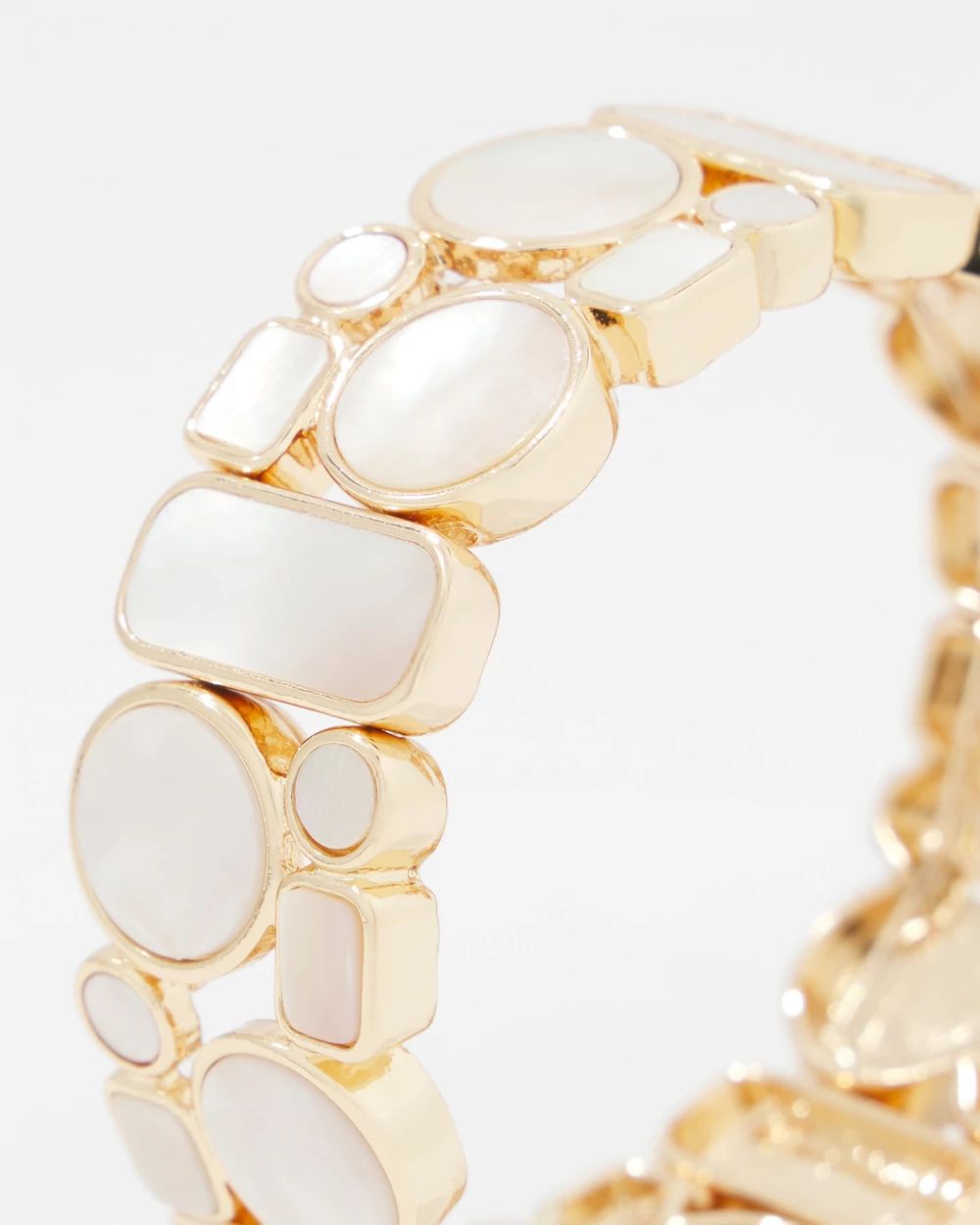 Mother of Pearl Stretch Bracelet