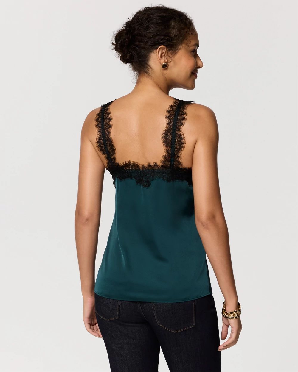 Lace Trim Camisole click to view larger image.