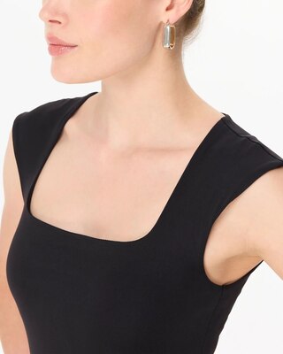 WHBM FORME™ All Ways Stretch Square Neck Top click to view larger image.