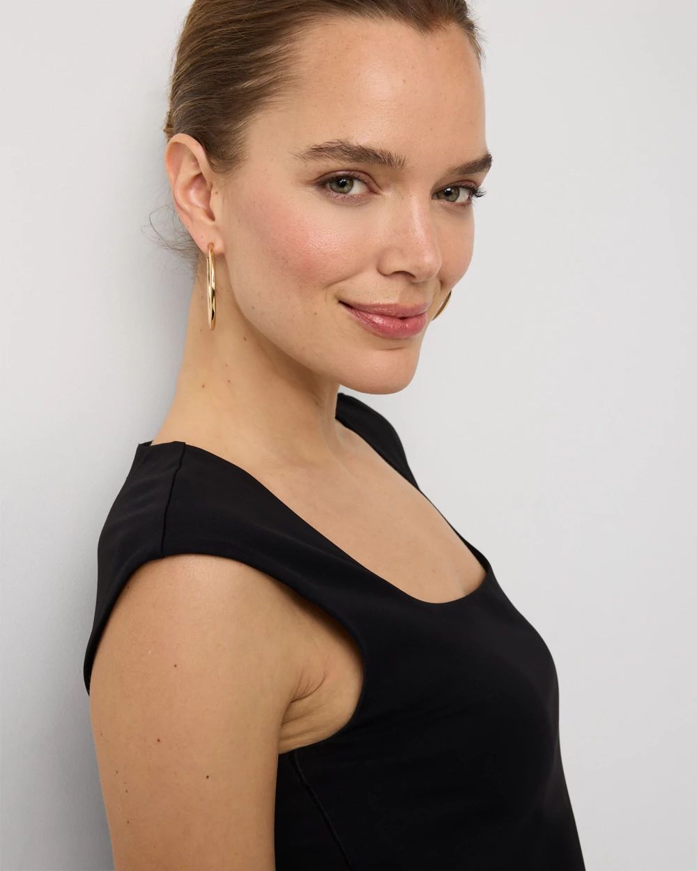 WHBM FORME™ All Ways Stretch Square Neck Top