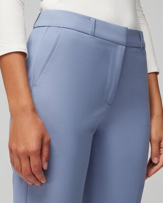 WHBM® Elle Slim Ankle Comfort Stretch Pants click to view larger image.
