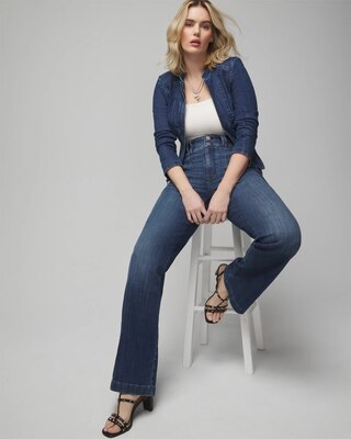 Extra High-Rise Everyday Soft Novelty Waistband Trouser