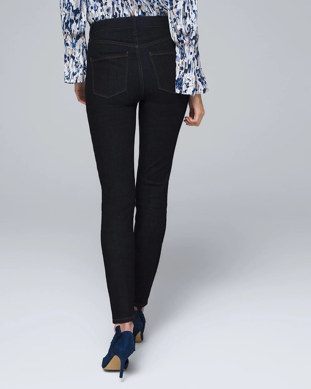Extra High-Rise Sculpt Skinny Ankle Jeans click to view larger image.