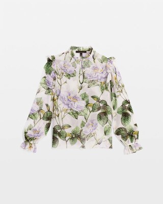 Romantic Chiffon Blouse click to view larger image.