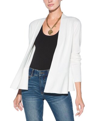 Outlet WHBM Peplum Cardigan