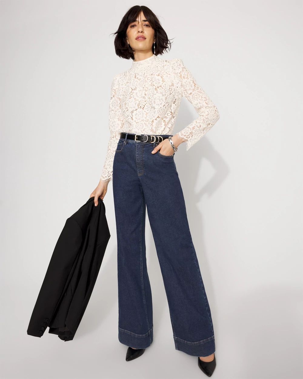 Extra High-Rise Wide-Leg Trouser Jean