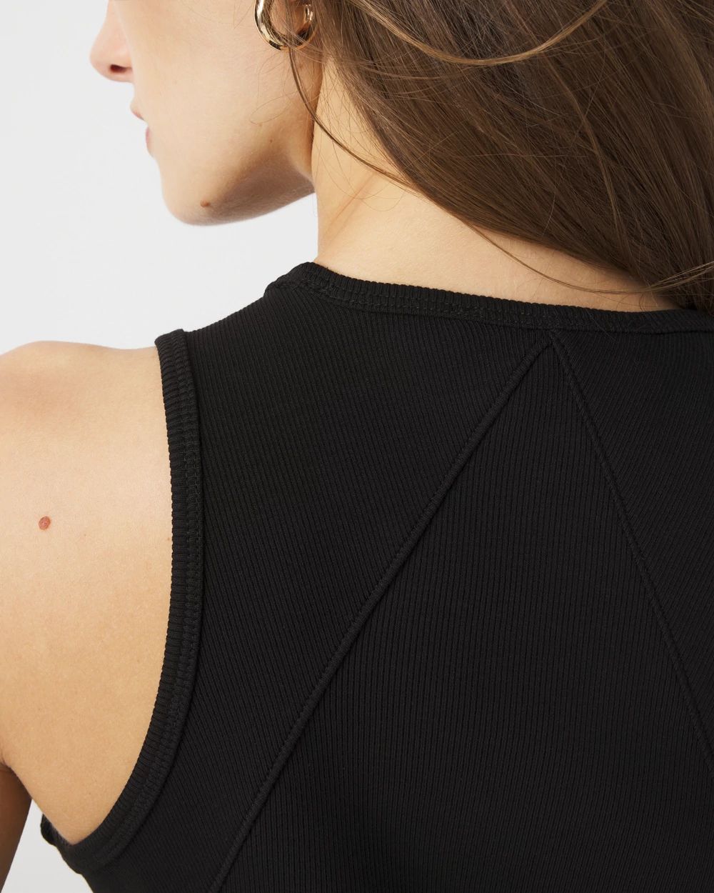 WHBM FORME™ Ribbed Stretch Racer Back Tank
