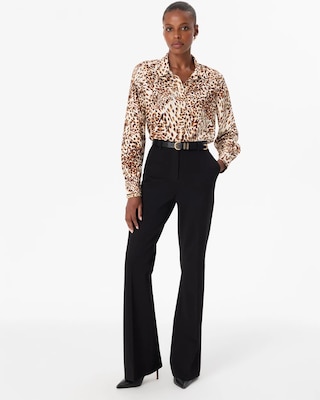 Button Front Collared Shirt click to view larger image.