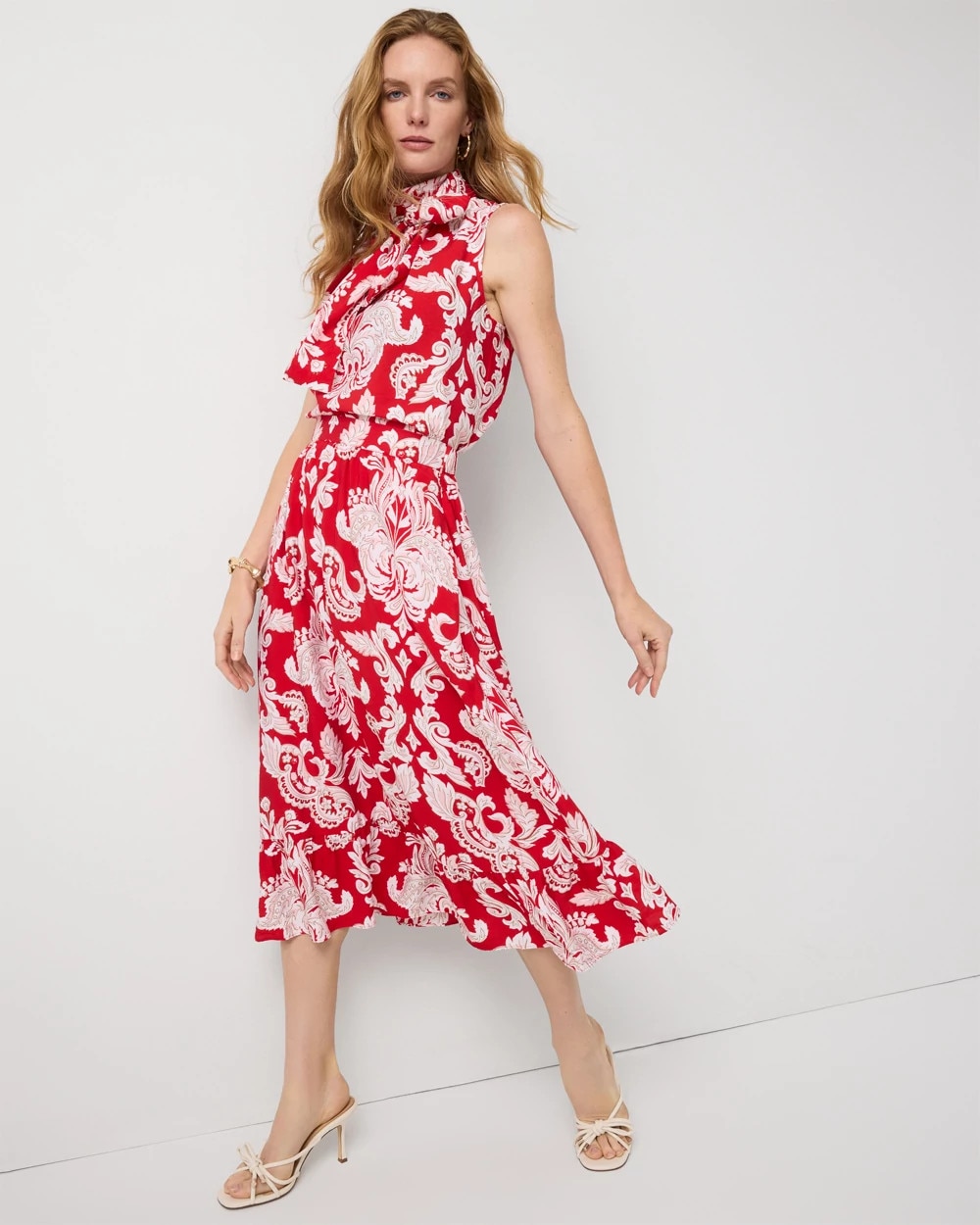 Tiered Midi Skirt - image 4