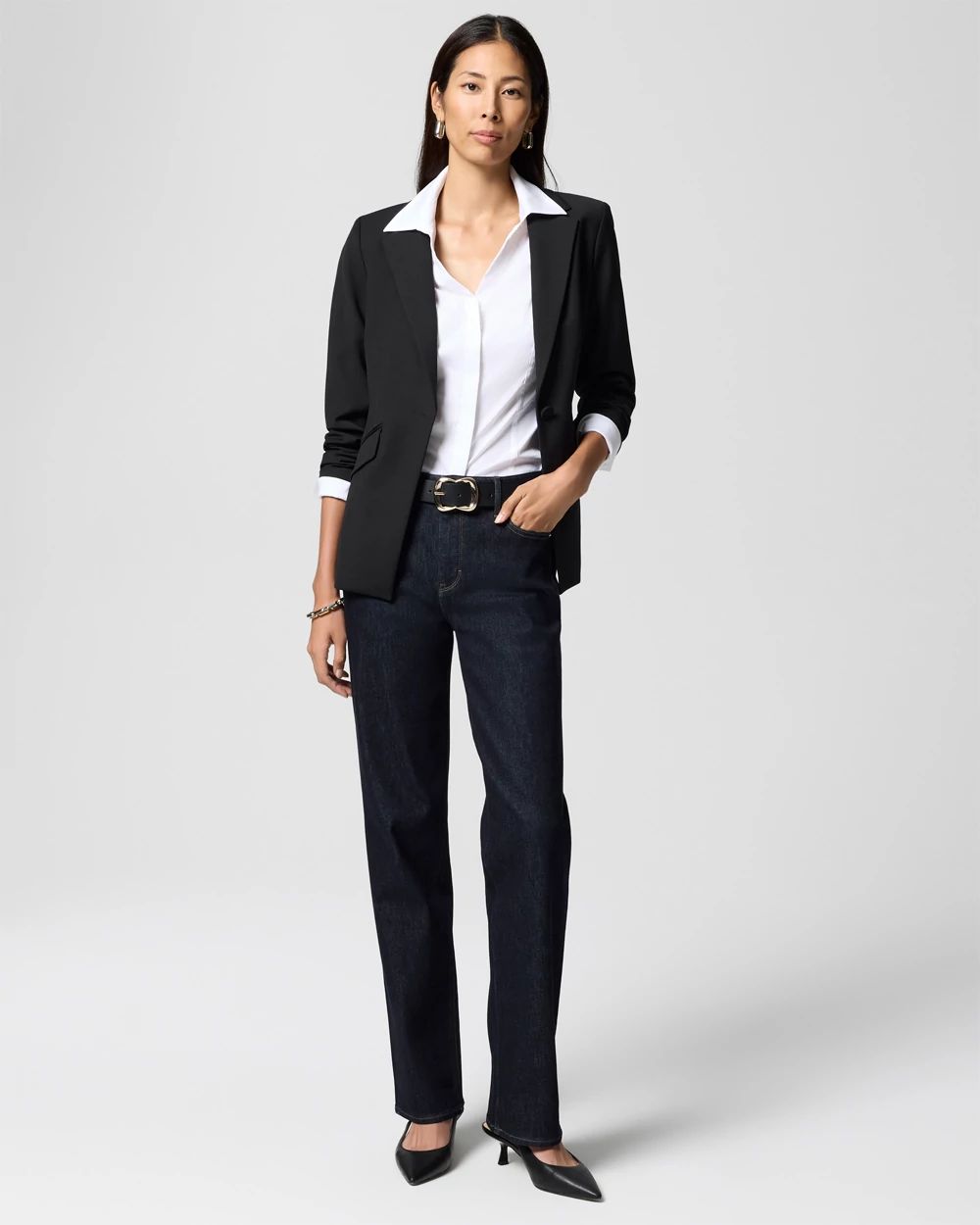 High-Rise Straight Jean