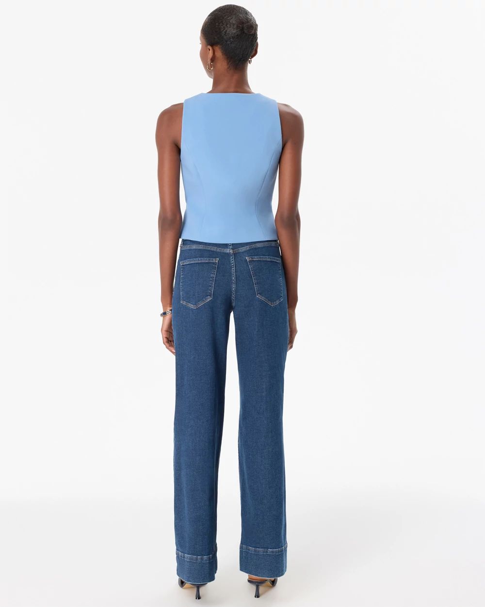 Extra High-Rise Wide-Leg Trouser Jean click to view larger image.