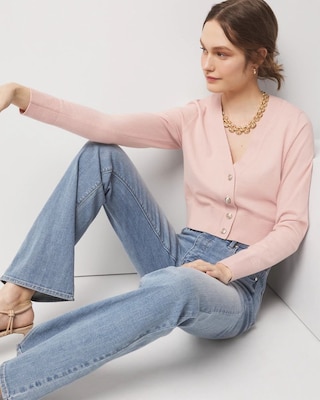 Cropped Cardigan click to view larger image.
