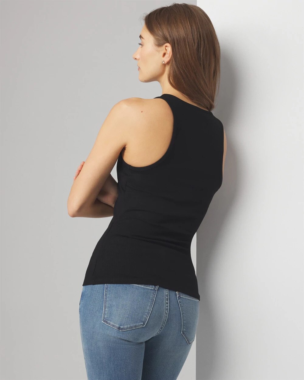 WHBMFORME™ Soft Rib High Neck Tank