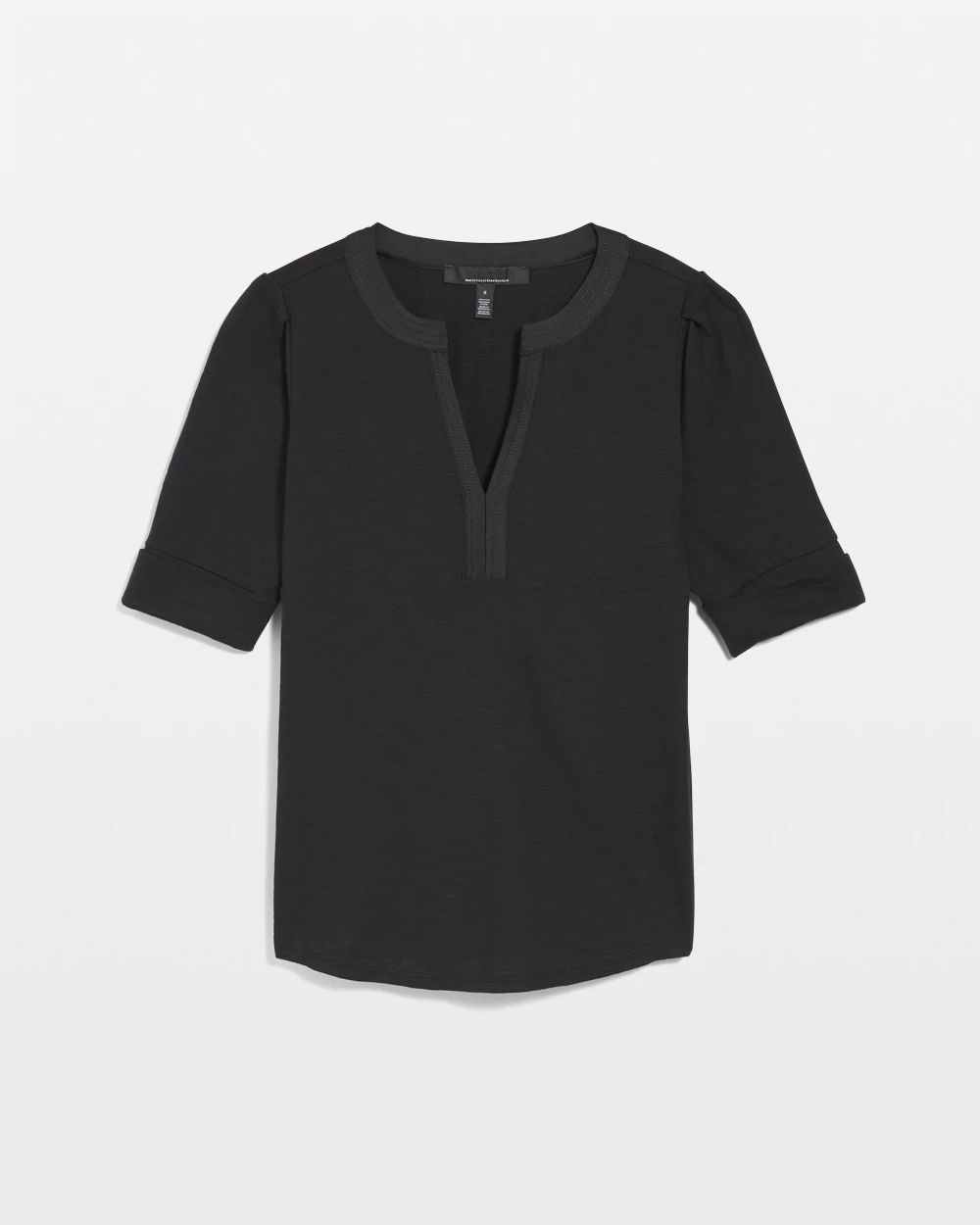 Pleated Sleeve Tee