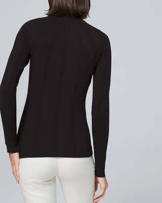 Modern Ribbed Turtleneck Sweater