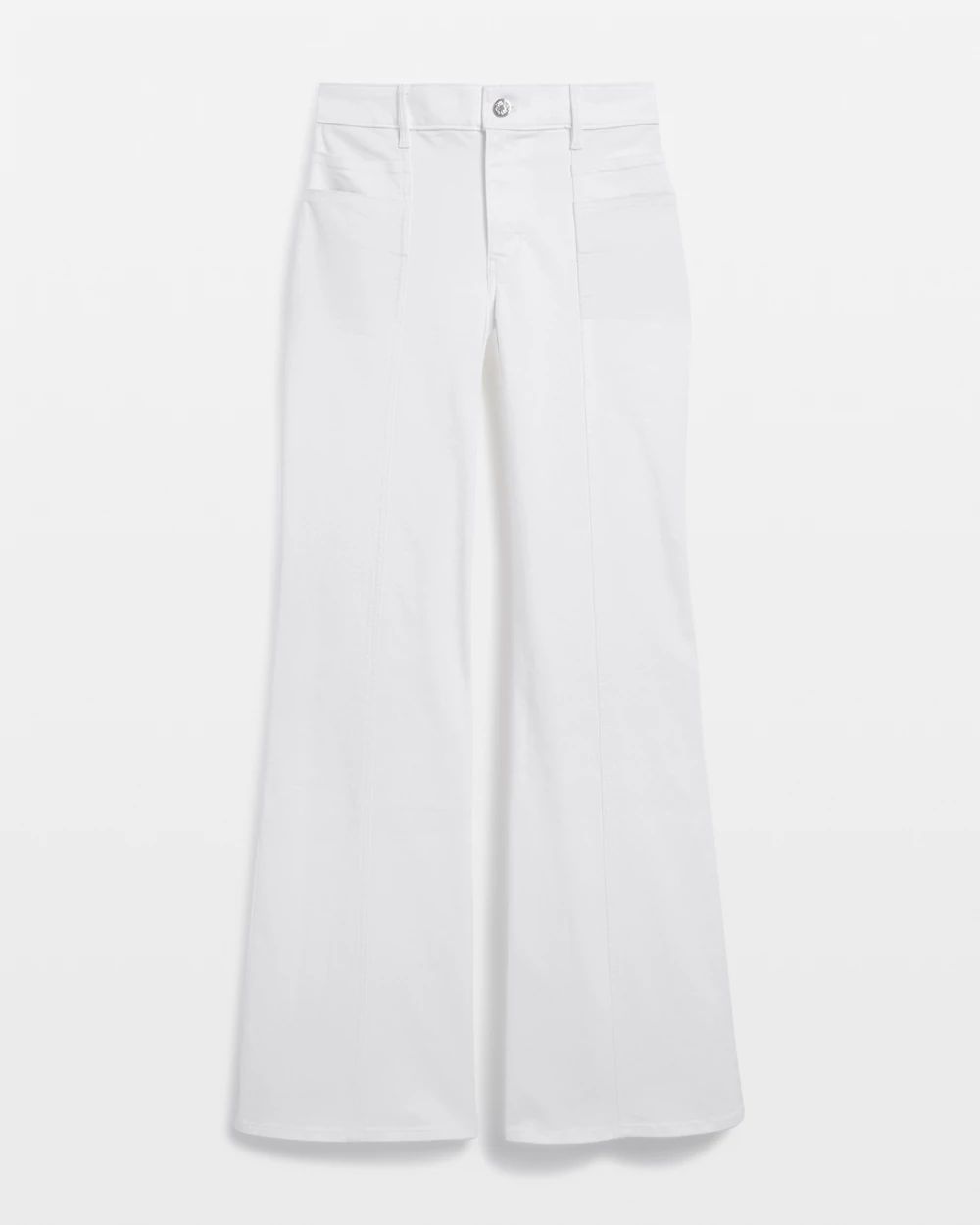 High-Rise Double Pocket Wide-Leg Jean click to view larger image.
