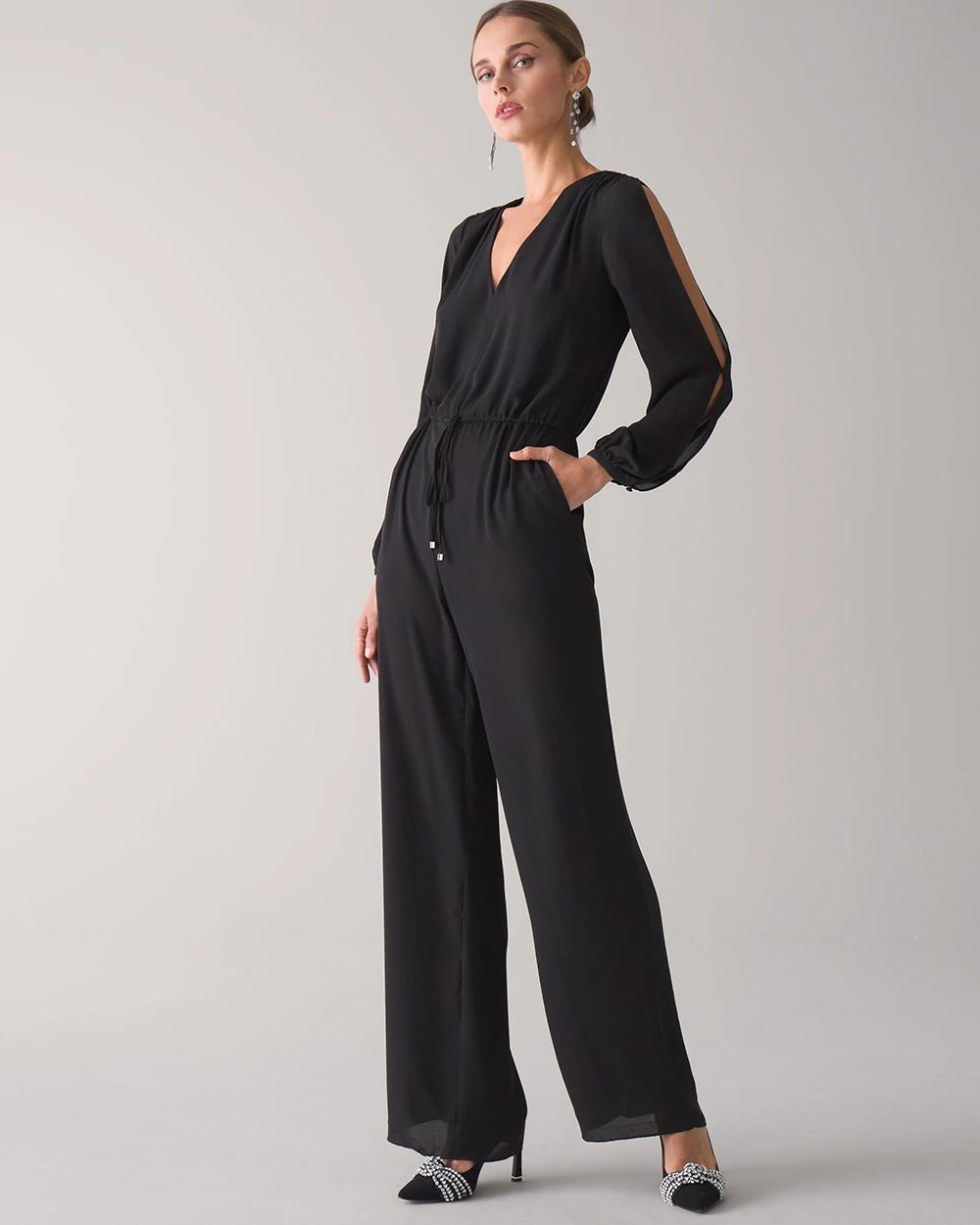 Tie back jumpsuit new arrivals
