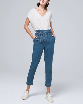 Tencel™  Denim Paperbag-Waist