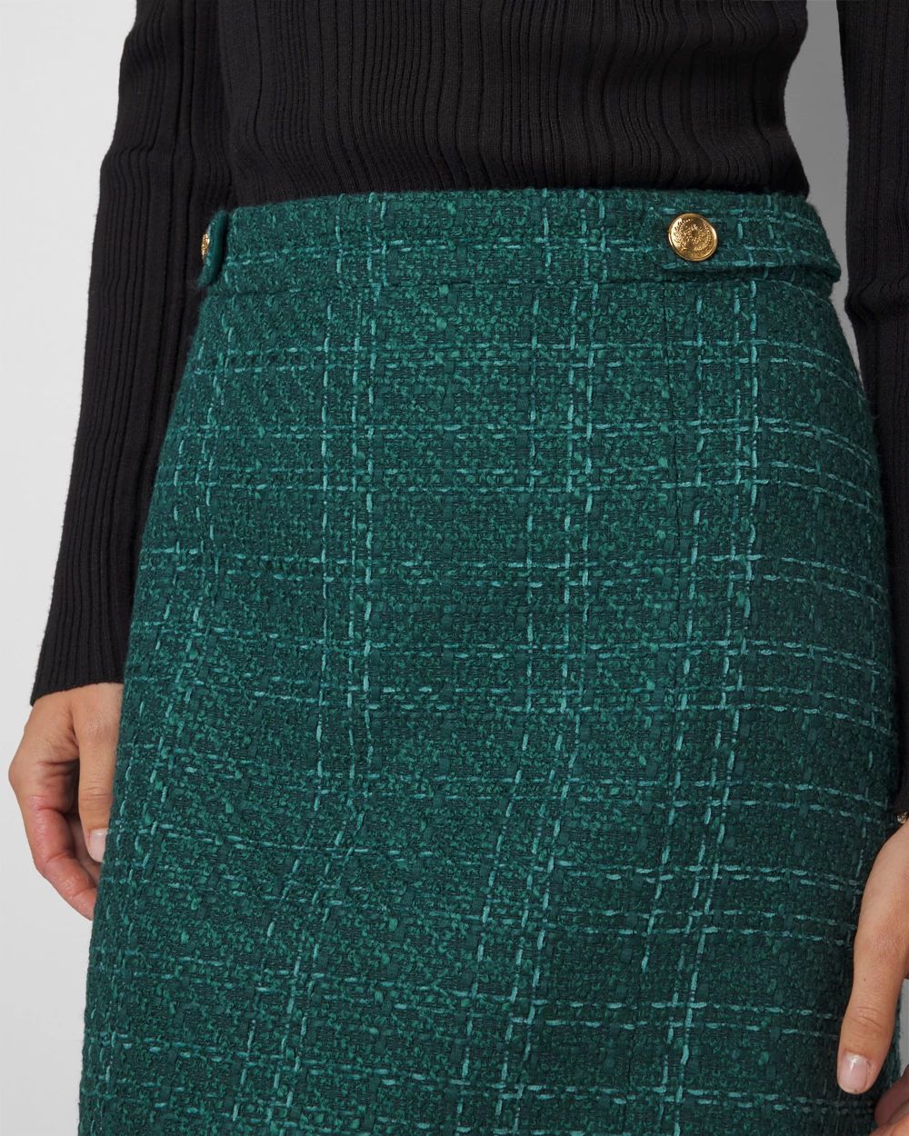 Tweed Boot Skirt