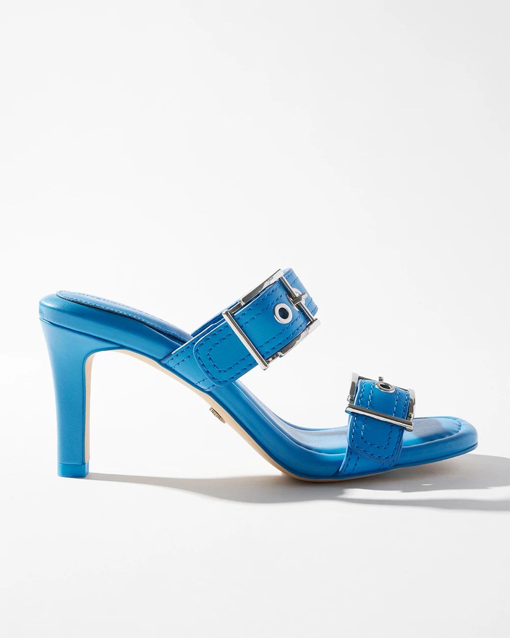 Double Buckle 2-Strap Sandal