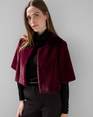 Faux Fur Bolero