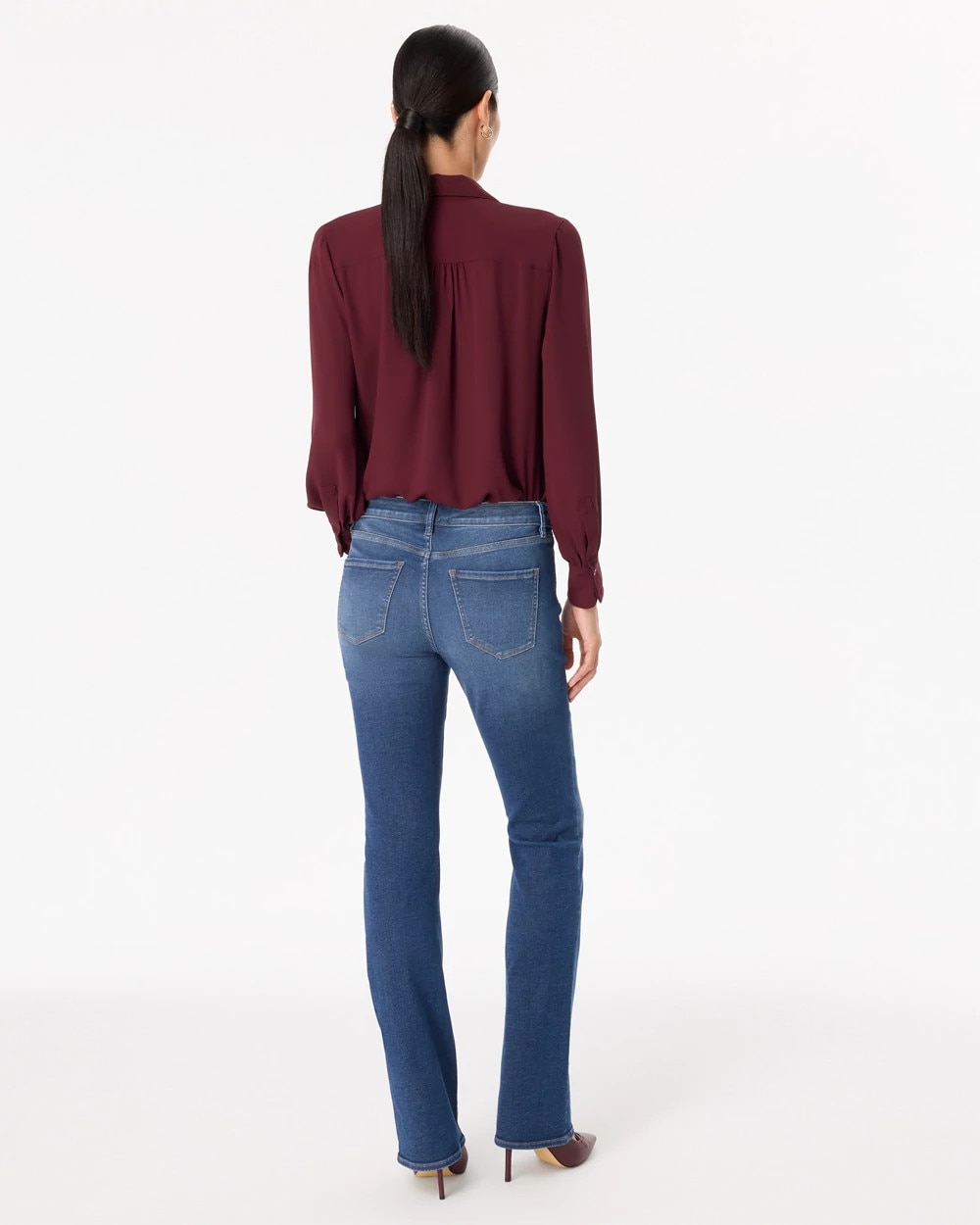 Mid-Rise Bootcut Ease Jean