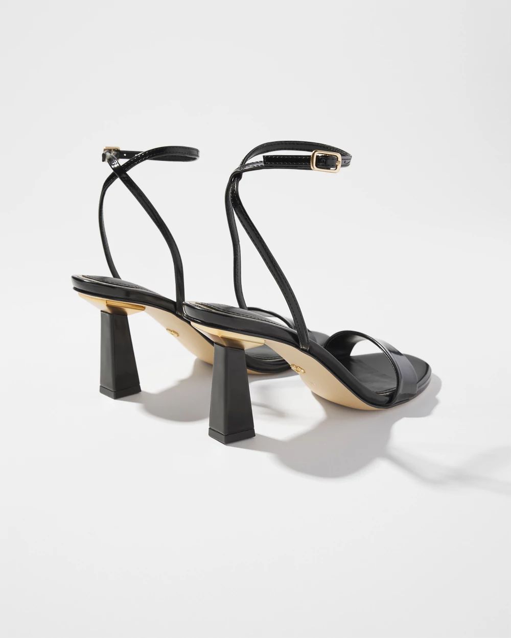 Black Heeled Sandal