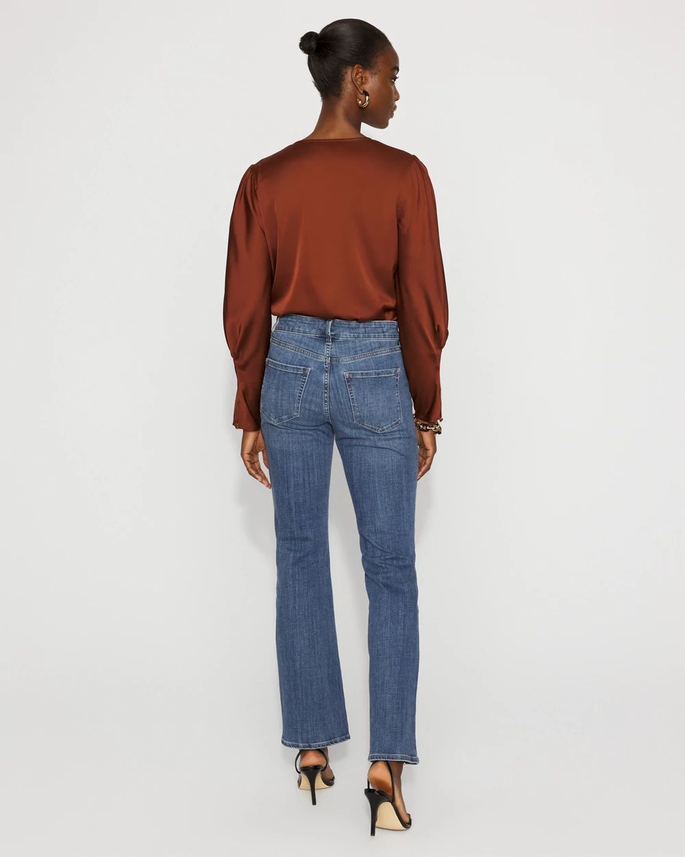High-Rise Bootcut Jean