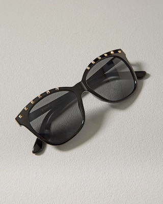 Studded Cat eye Sunglasses