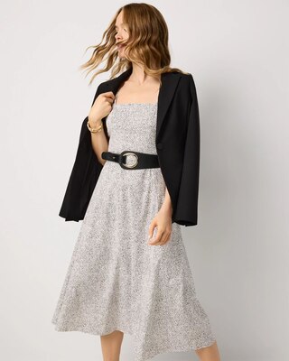 Poplin Midi Dress click to view larger image.
