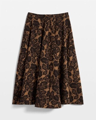 Petite High-Waist Midi Skirt click to view larger image.