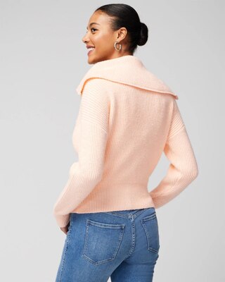 Full Zip Cropped Cardigan