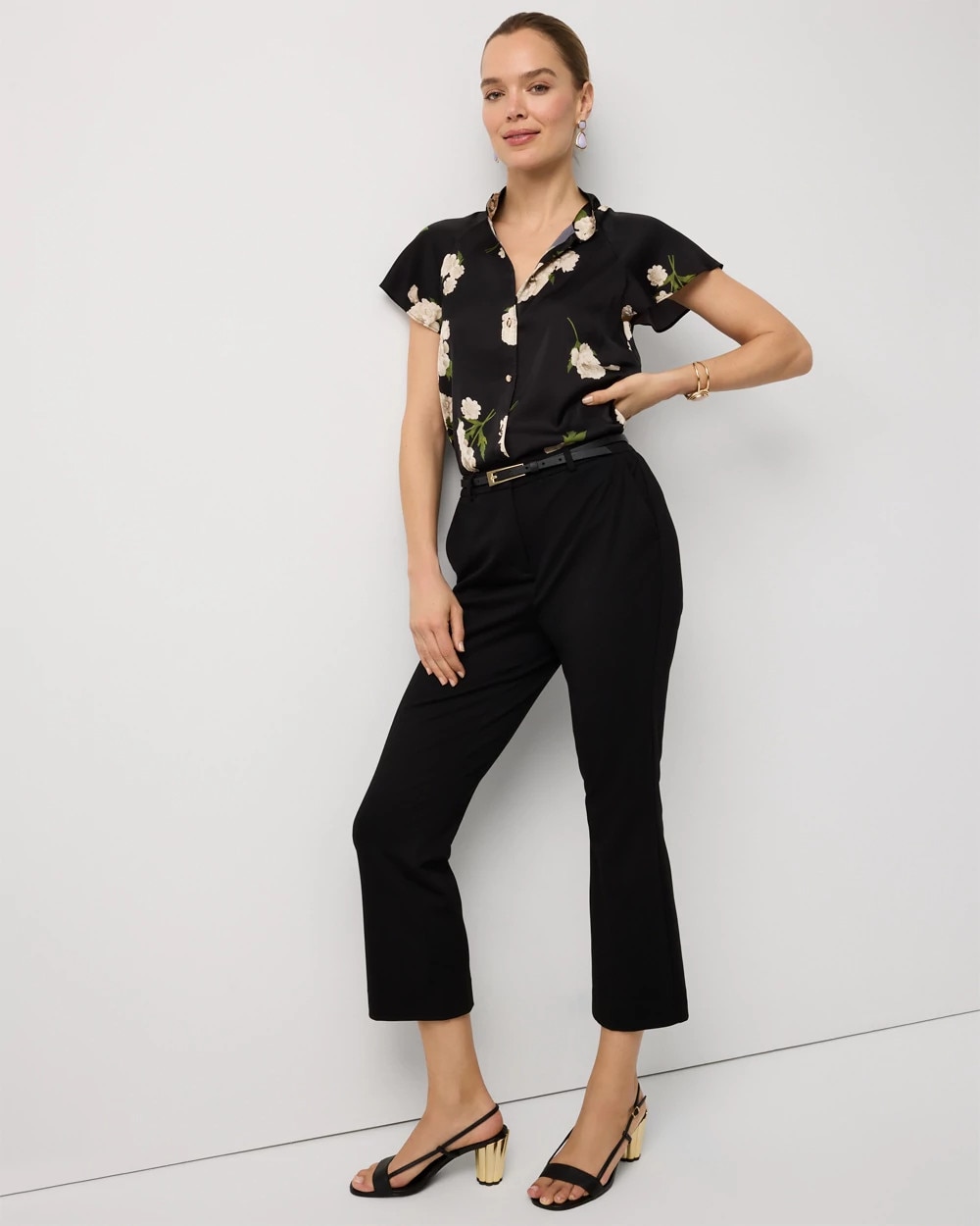 Ponte Tailored Kick Flare Pant