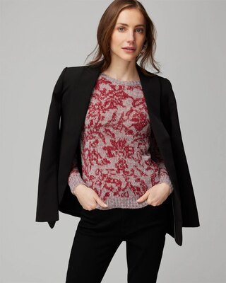 Floral Crewneck Pull Over