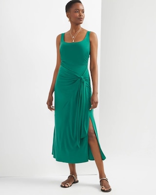 Sarong Midi Dress