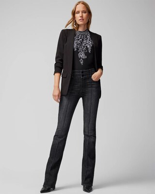 Sleeveless Embroidered Floral Shell