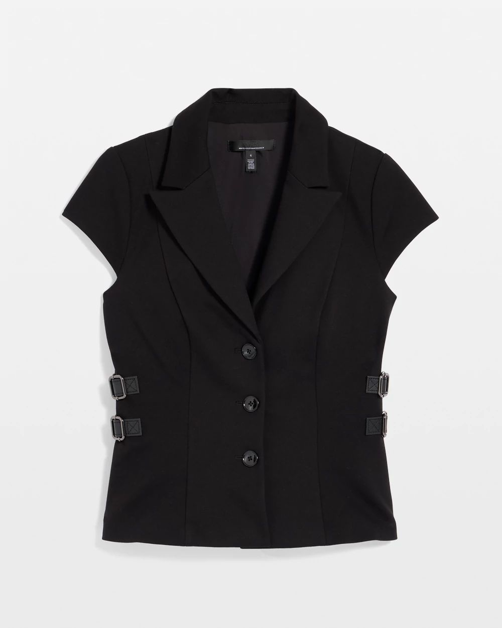 Ponte Short Sleeve Blazer click to view larger image.