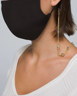The WHBM Convertible Mask Necklace