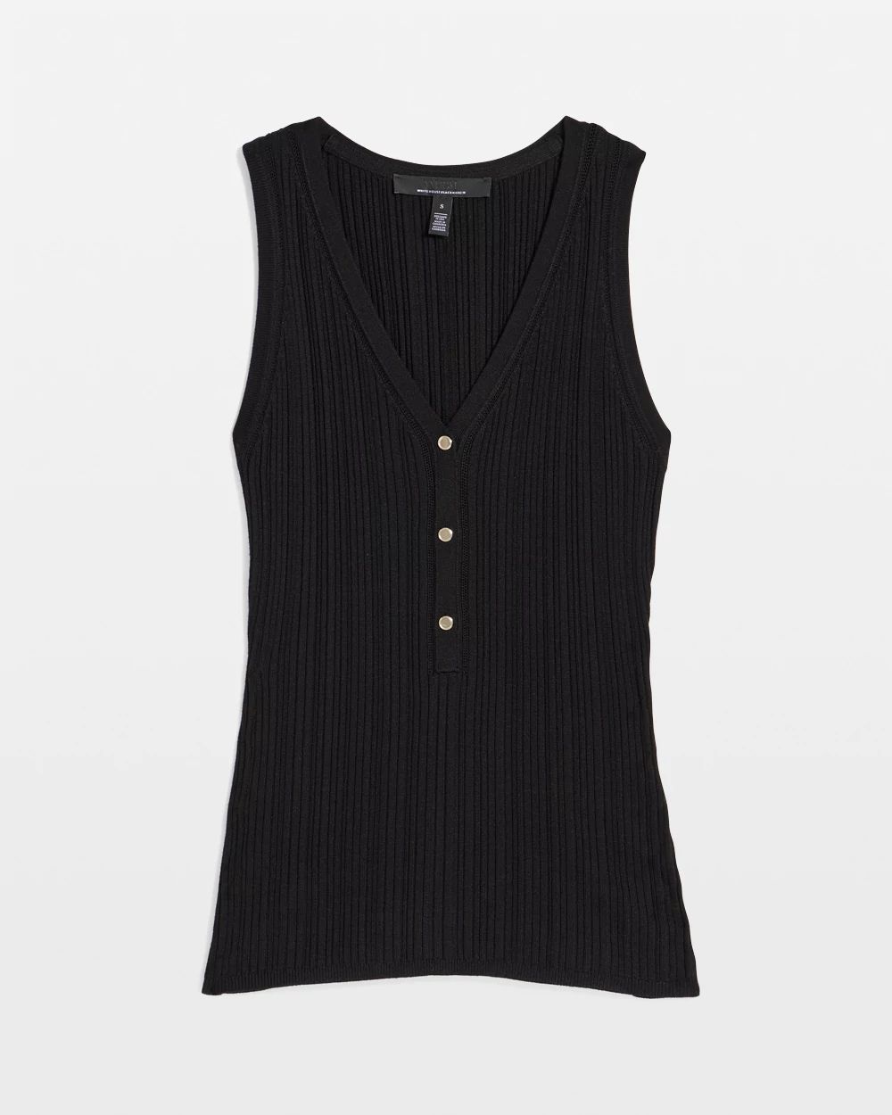 Knit Henley Tank click to view larger image.