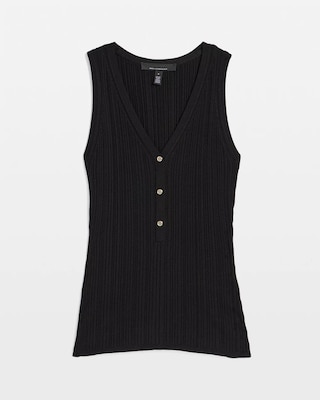 Knit Henley Tank click to view larger image.
