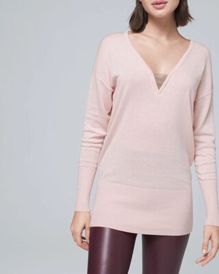 Ball Chain V-Neck Tunic