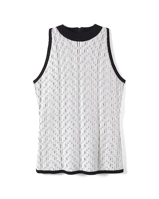 Sleeveless Mock Neck Tank click to view larger image.