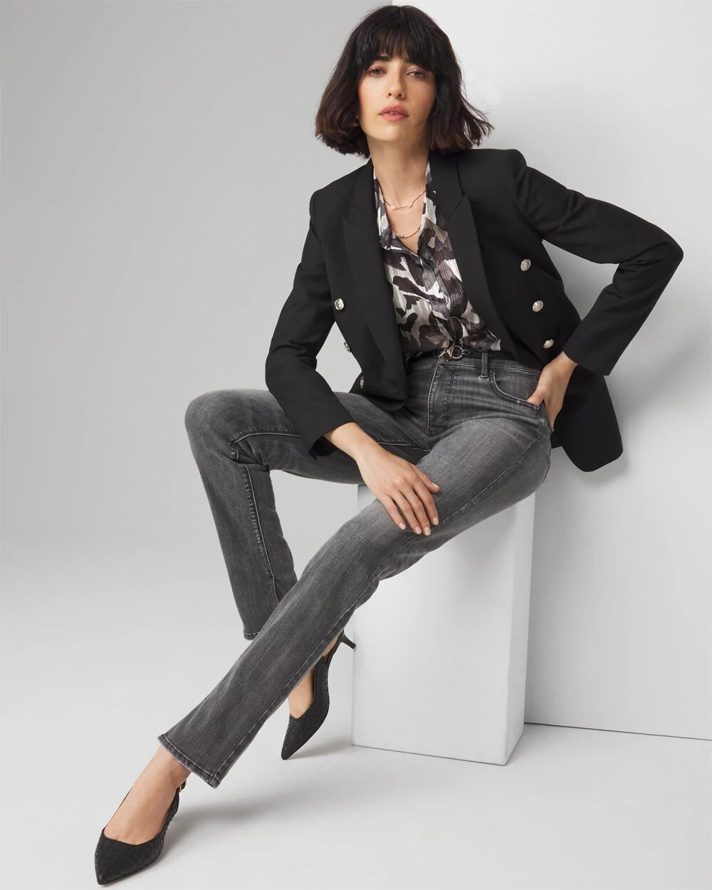 WHBM Studio Blazer - image 3