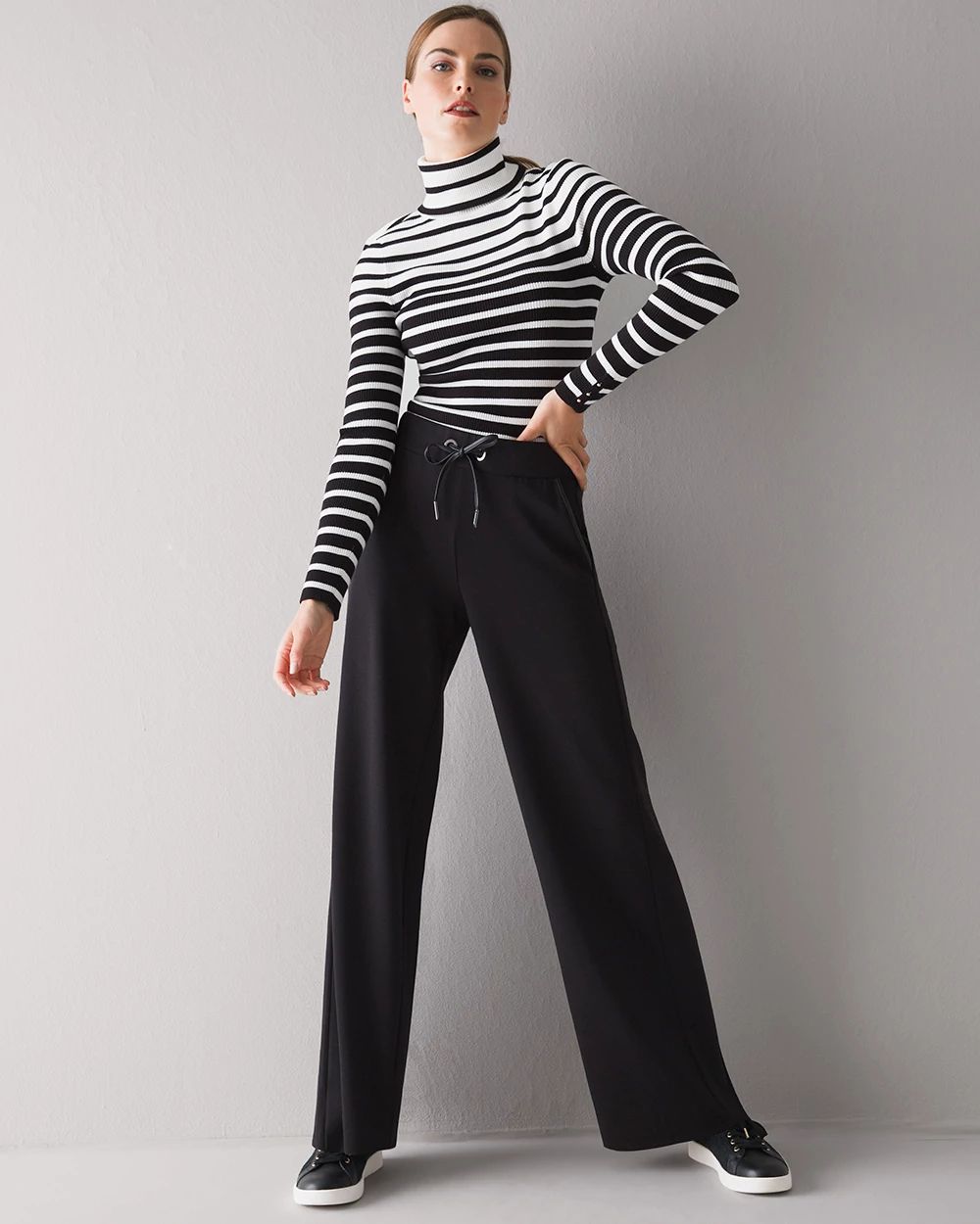WHBM WKND Knit Straight Pants click to view larger image.