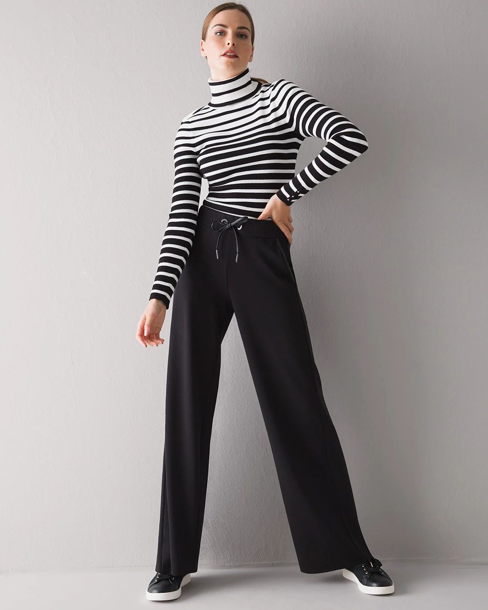 WHBM WKND Knit Straight Pants