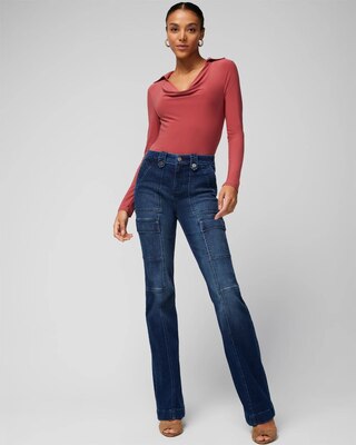 Collar Cowl Neck Long Sleeve Top