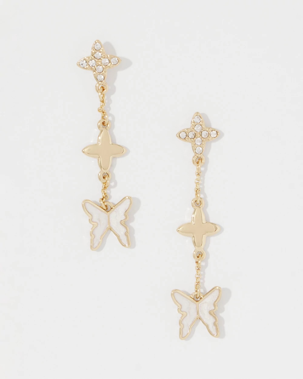 Butterfly Linear Earrings