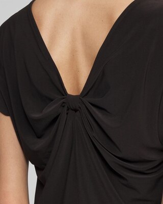 Outlet WHBM Knot Detail Dolman Top