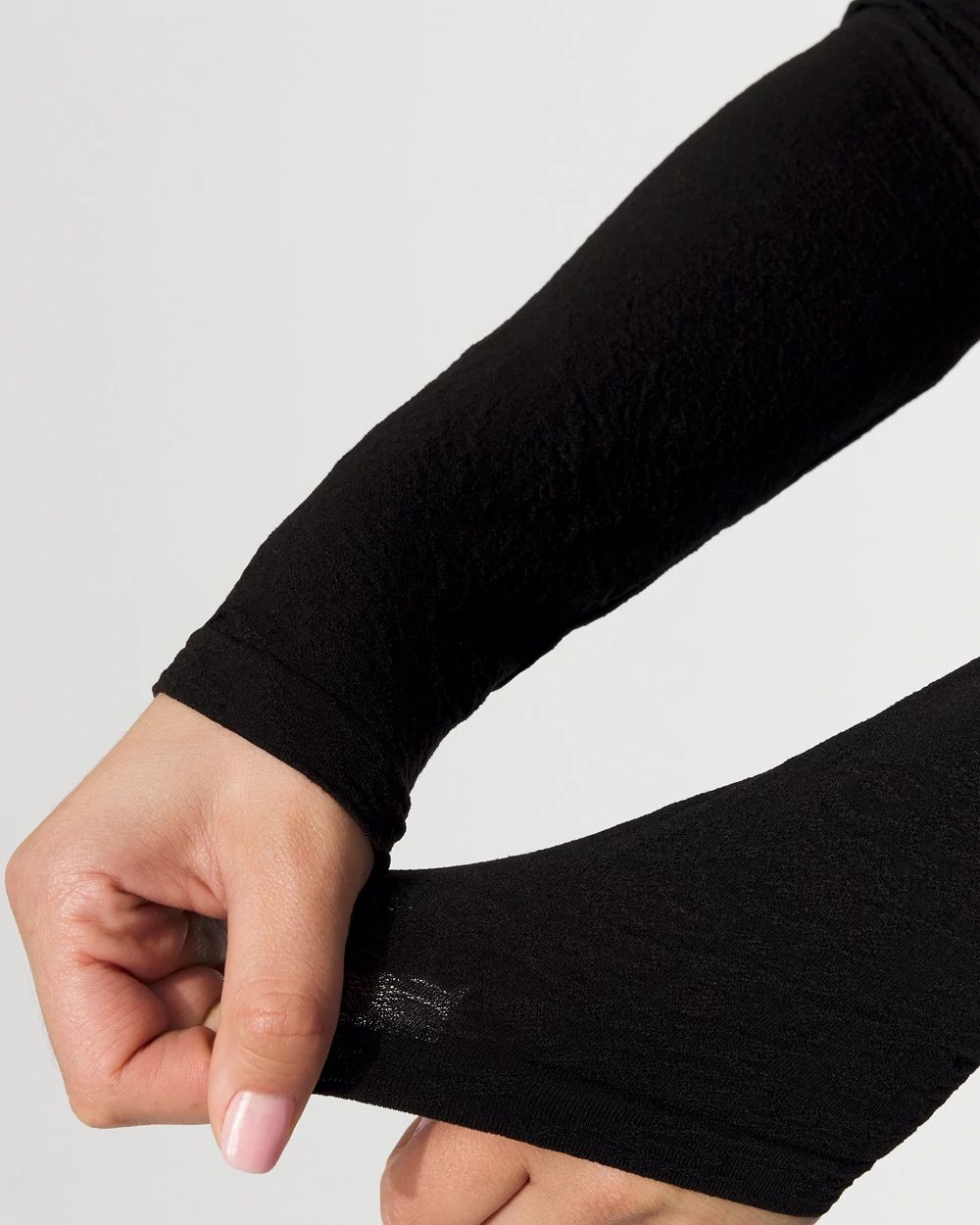 WHBM FORME™ Seamless Jacquard Scoop Neck Tee click to view larger image.