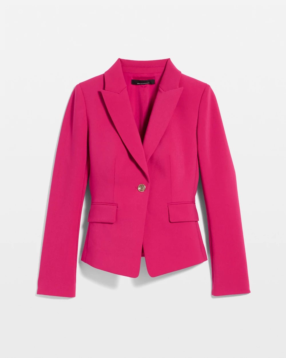Petite WHBM® Cropped One-Button Blazer
